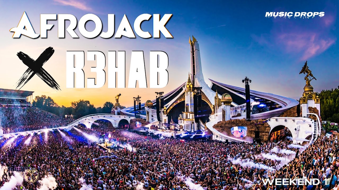Afrojack B2B R3HAB [Drops Only] @ Tomorrrowland Belgium 2022 | Mainstage, WEEK 1