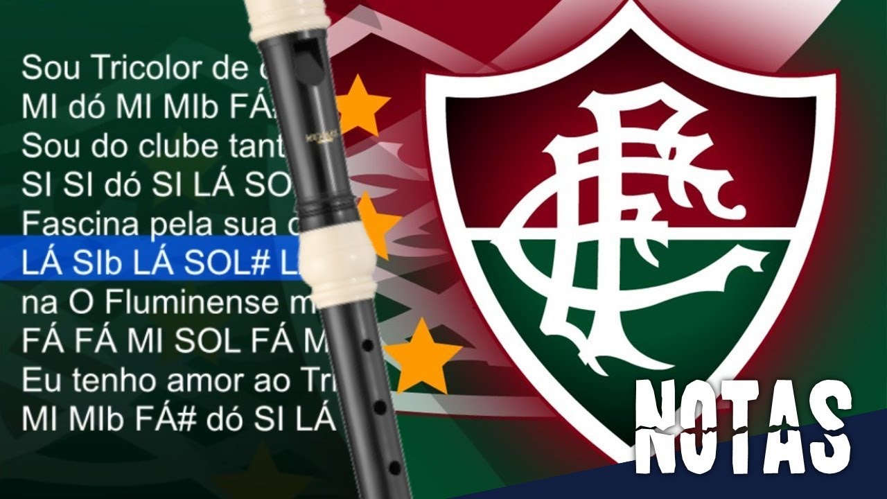 Hino do Fluminense - Cifra melódica