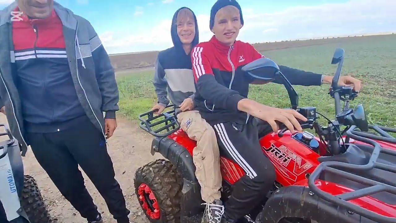  Mergem să vedem ce s-a întâmplat cu ATV-UL linhai Marian Andrei Tecuci 