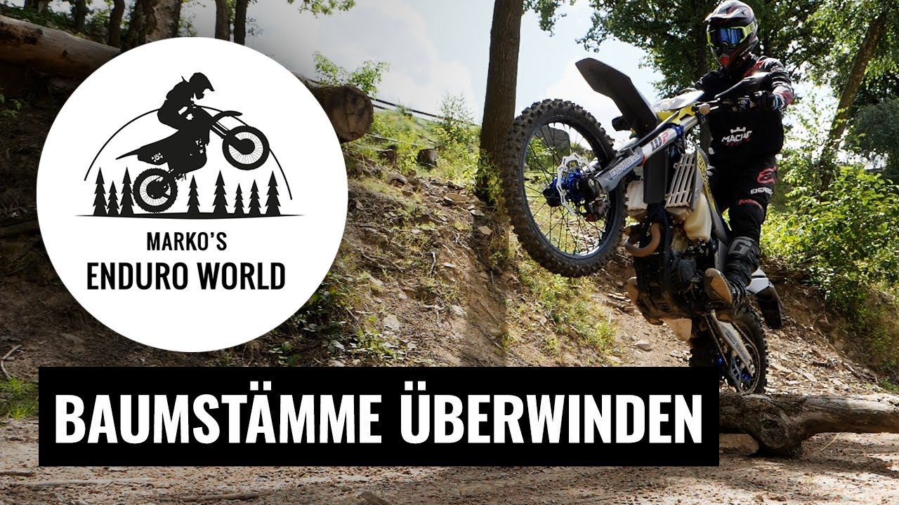 Enduro Hindernisse - So überwindest du Baumstämme! | #19 | Marko's Enduro World