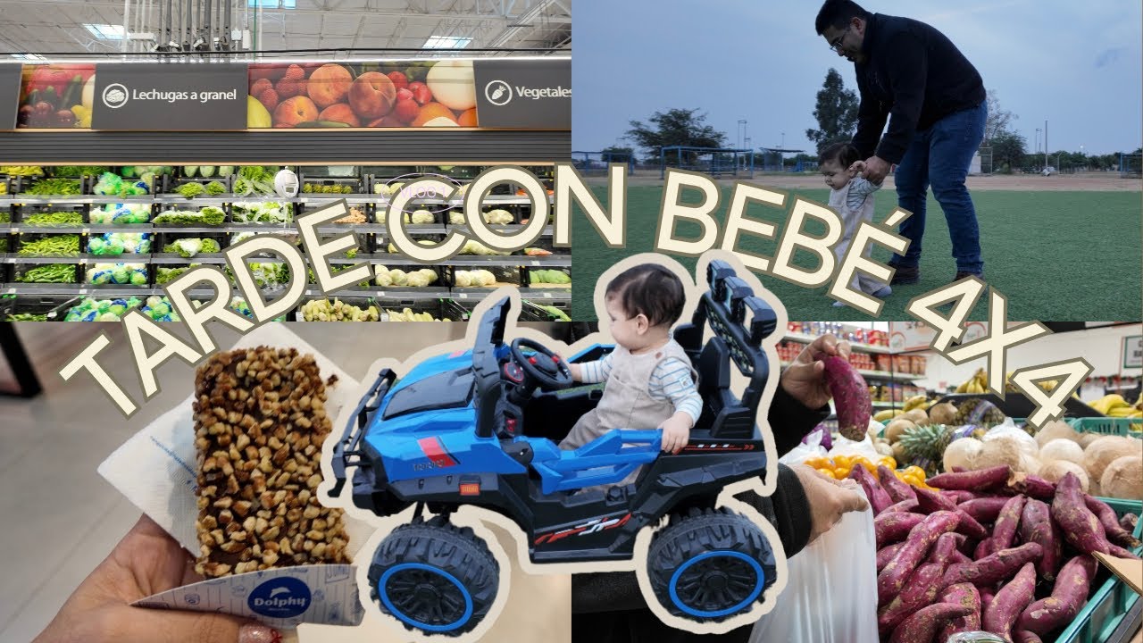 VLOG | COMPRAS DEL SÚPER | PASEO BEBÉ 4X4 | ANTOJO CUMPLIDO