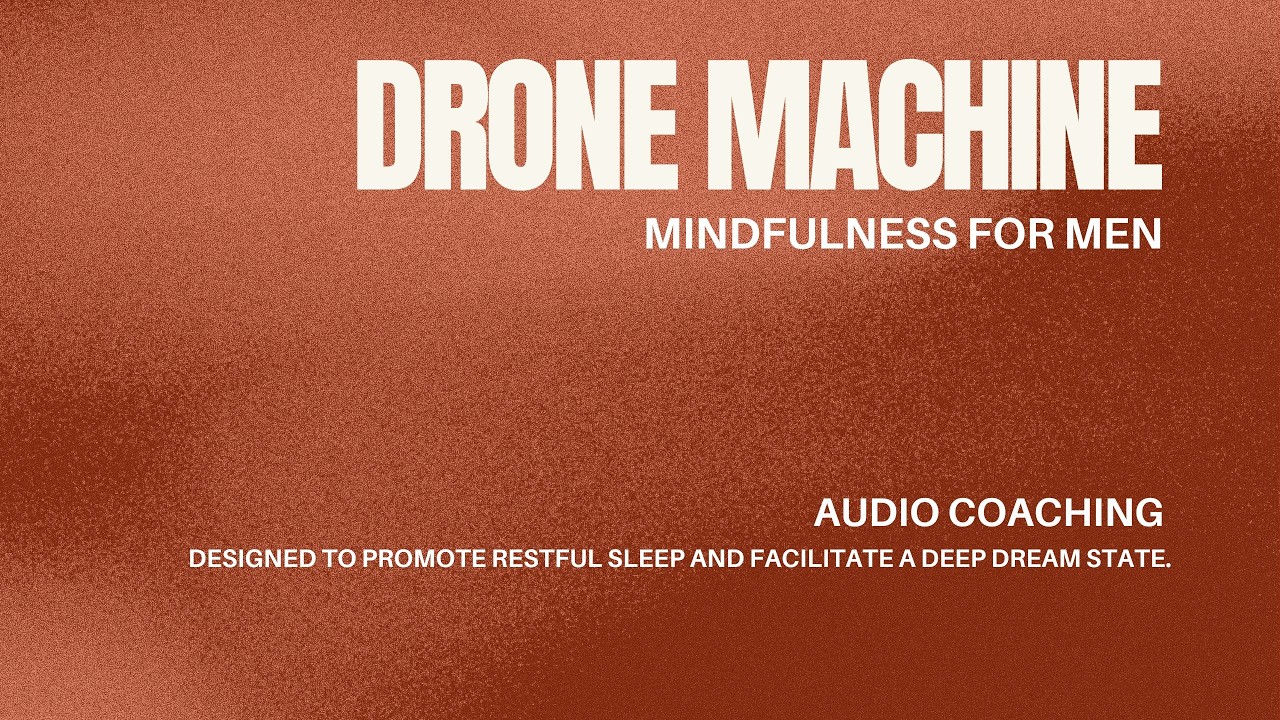 Drone Machine : For Sleep: Guided Meditation : Black sleep screen