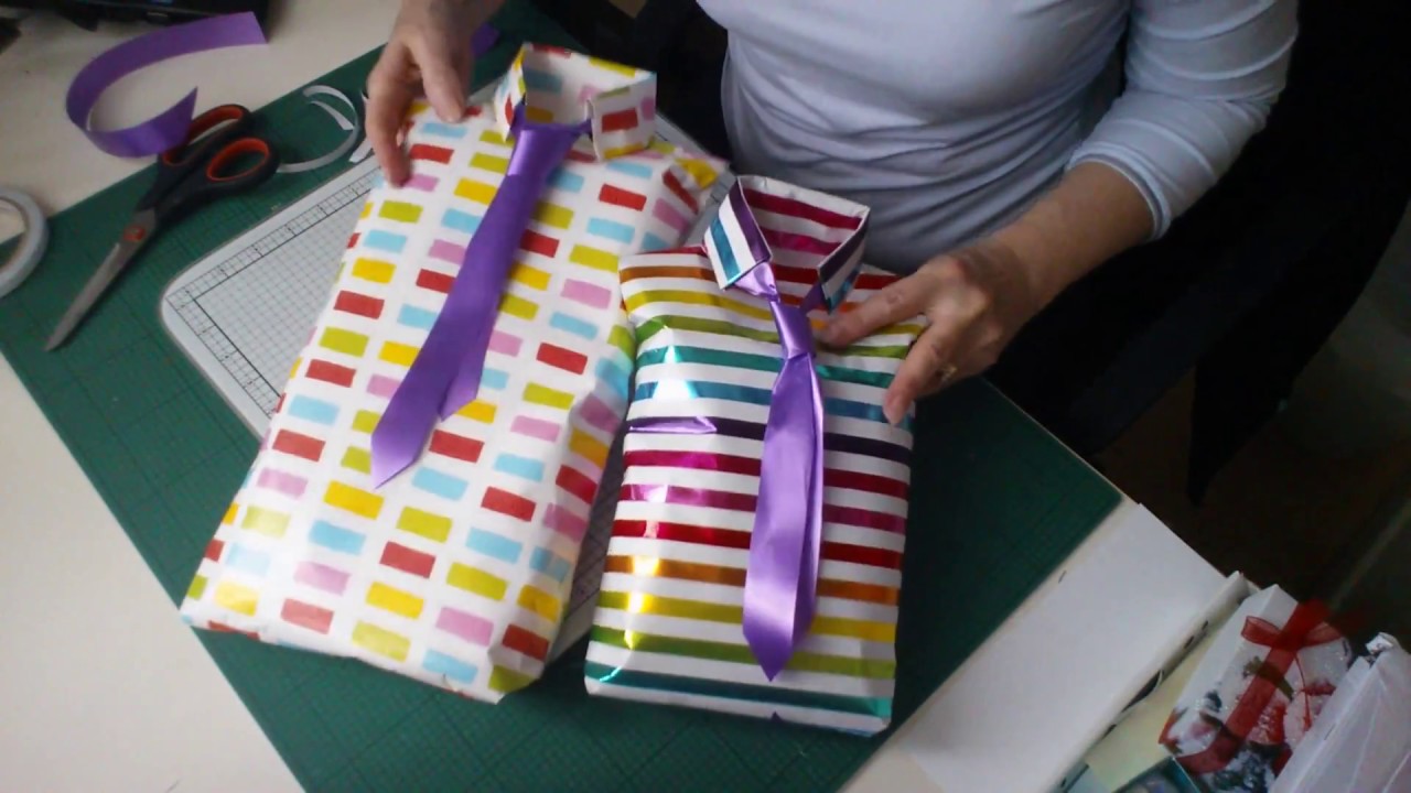 ASMR / NO TALKING.  Wrapping for fun