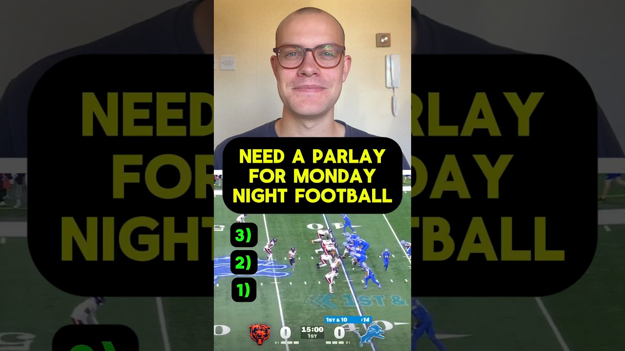 Are you tailing this Monday Night Football Parlay?🤔 #nfl #parlay