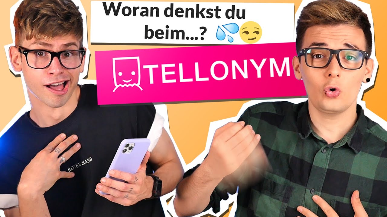 Schwules Paar beantwortet eure TELLONYM Liebesfragen 👉🏼👌🏼