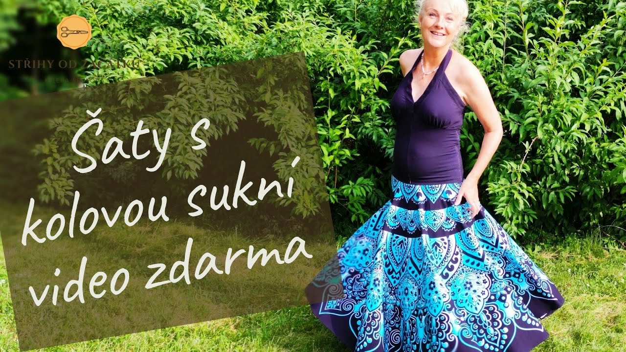 Šaty s kolovou sukní, STŘIH