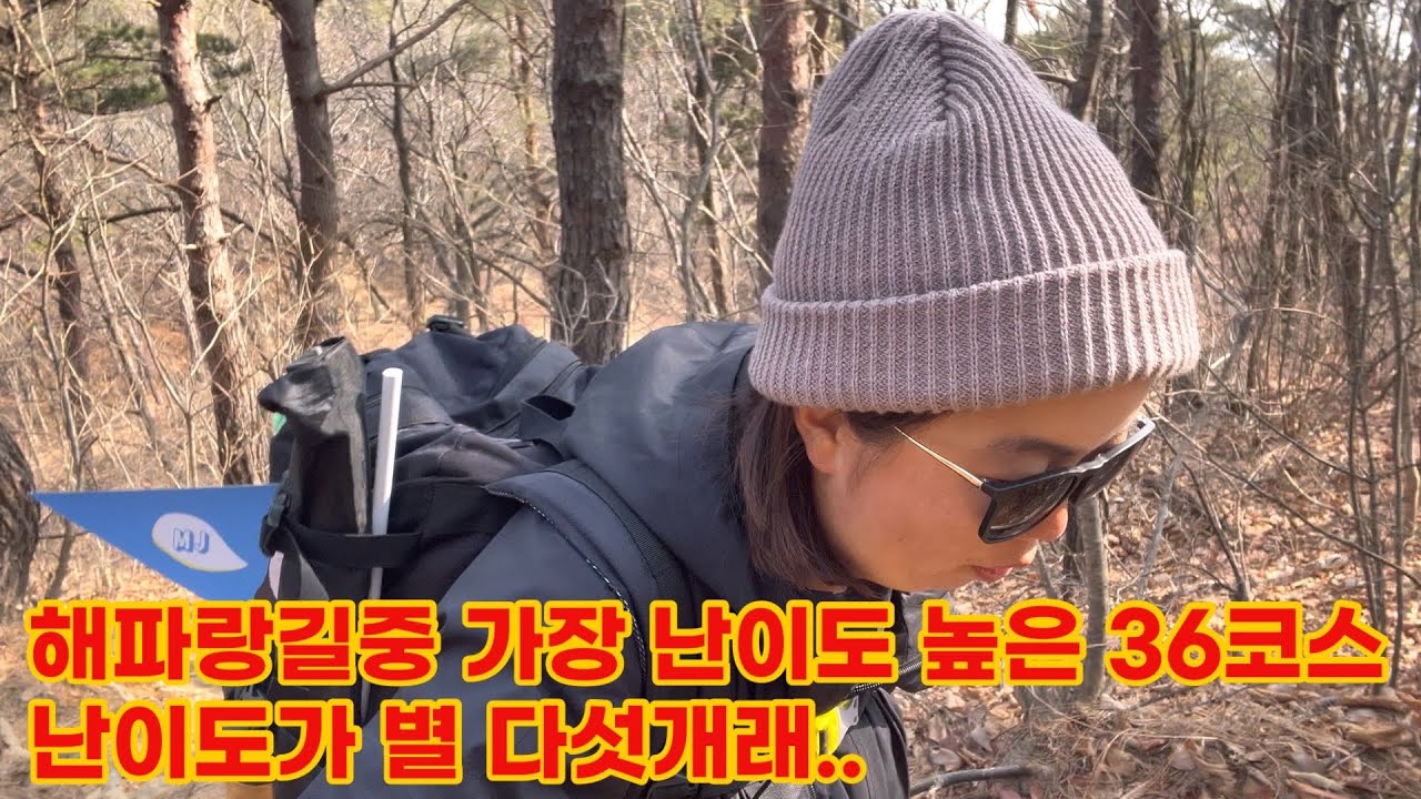 [MJ] 전국일주 40일차-해파랑길 역대급 난이도 36코스 괘방산 등산