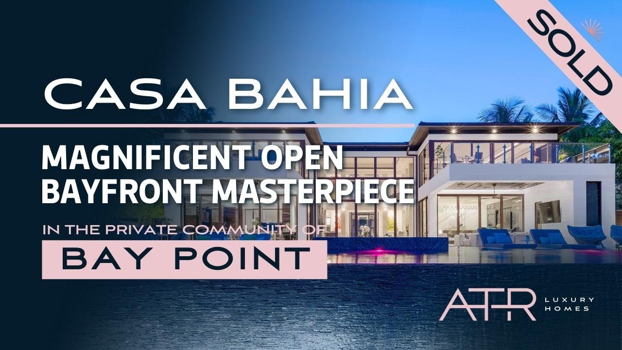 Magnificent open Bayfront Masterpiece Bay Point Miami: 4505 Sabal Palm Rd, FL 33137