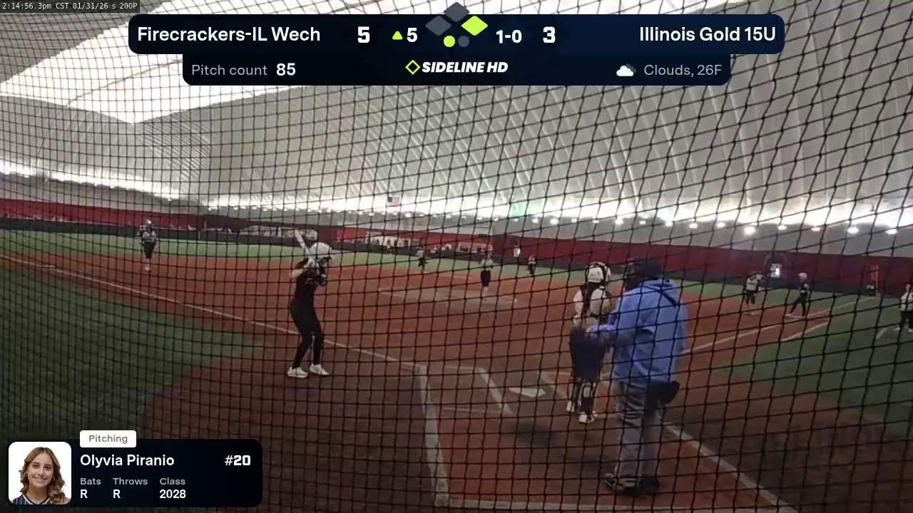 Illinois Gold 15U vs. Firecrackers-IL Wech (2026.01.31)