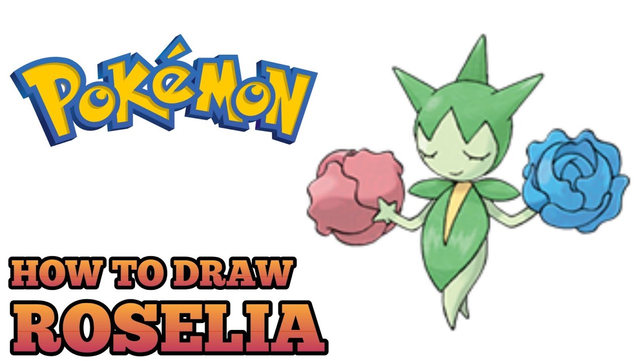💥How to Draw Roselia || Pokemon drawing #pokemon #drawing #viral #draw #Roselia