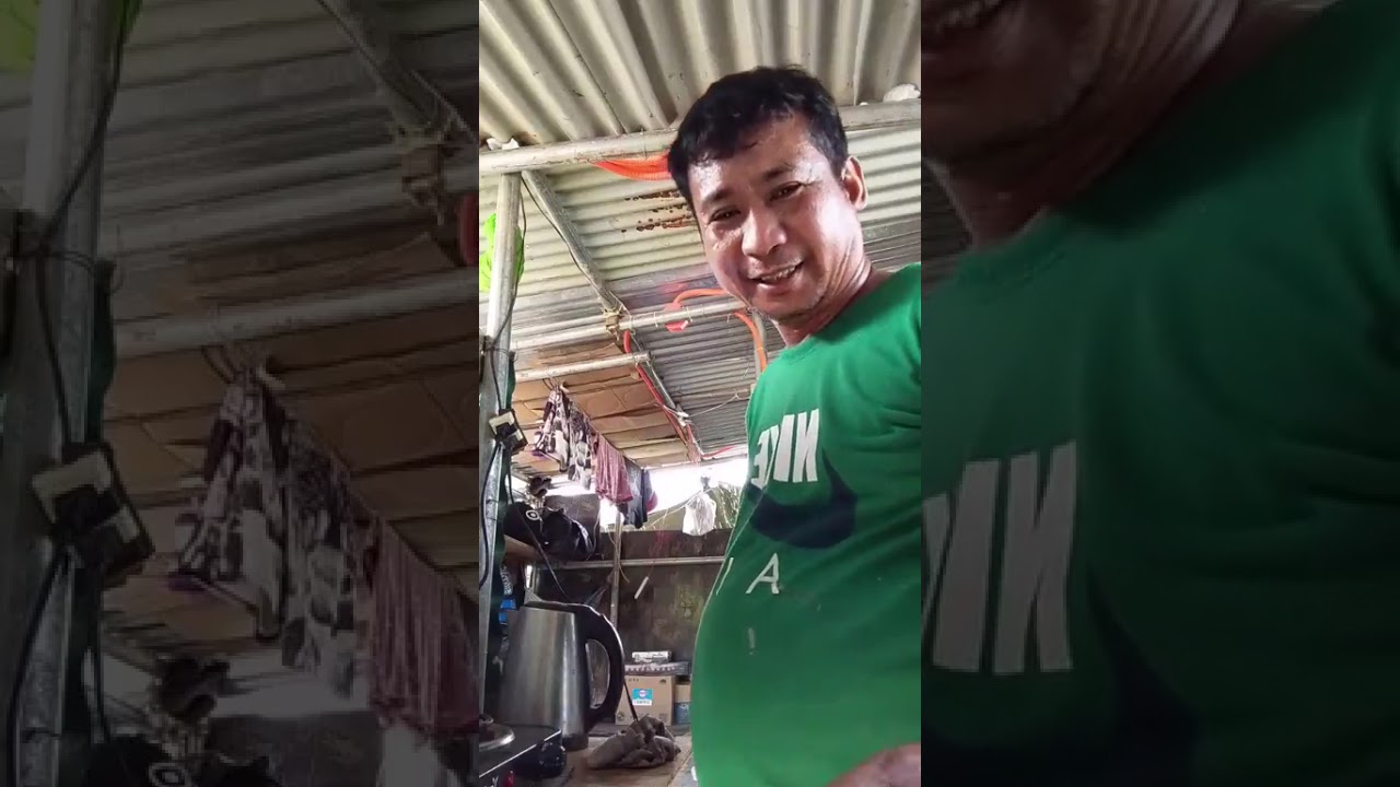 Ang Buhay Ng construction workers Tara magluto tayo Ng pork sisig