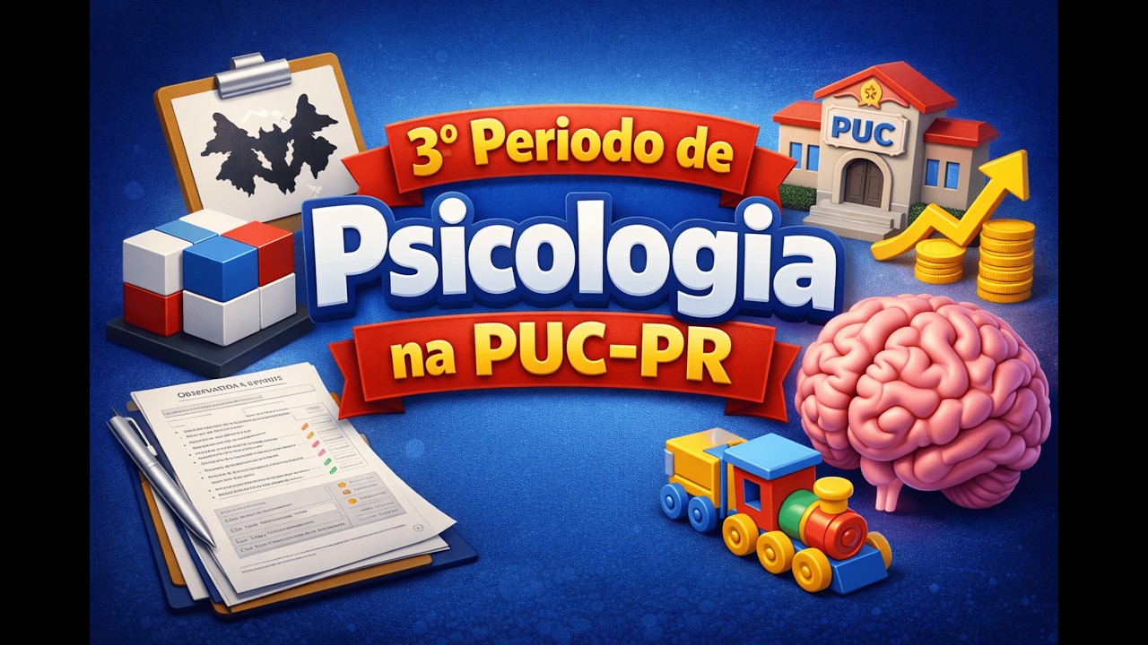 O que aprendi no curso de Psicologia no 3º Período na PUC-PR?!