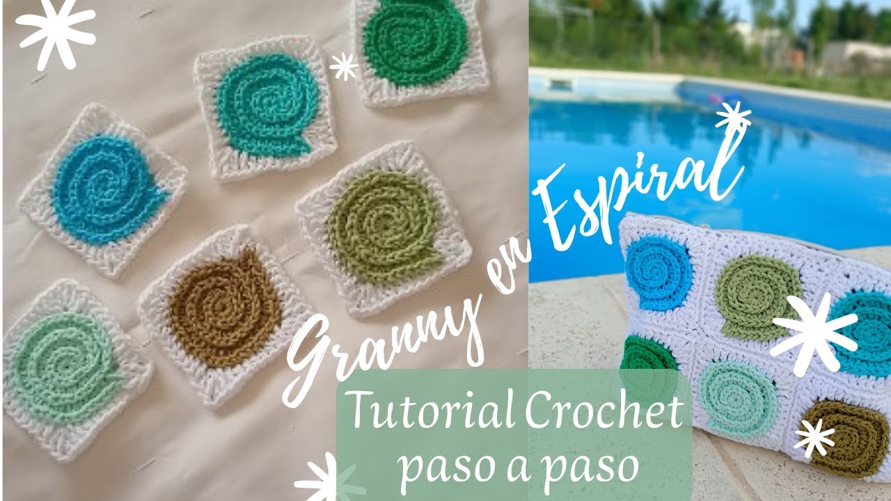 Granny espiral paso a paso