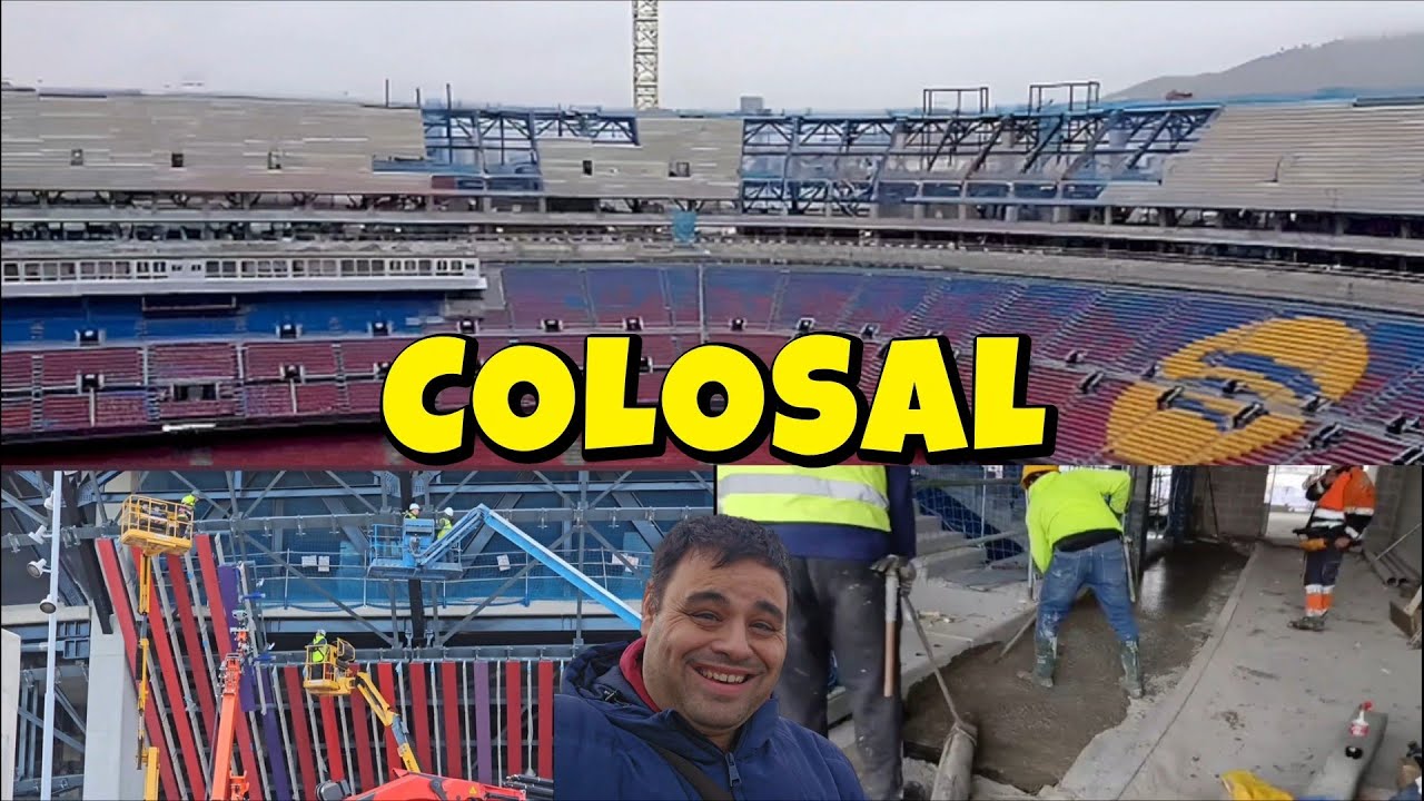 LAS LAMAS CONTRATACAN🔥 Obras en wl Camp Nou. 