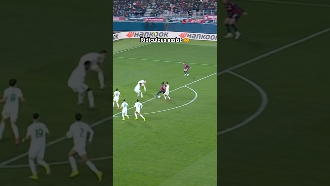 Assist of the century! 😮‍💨