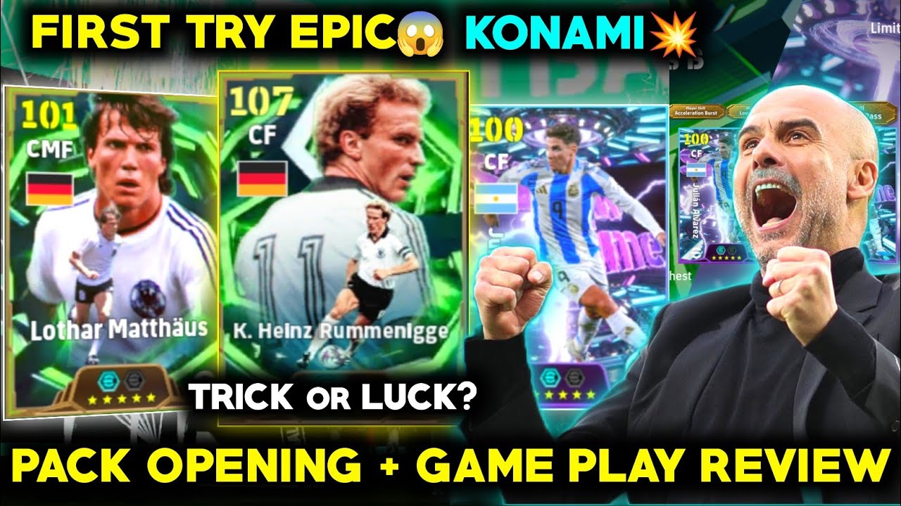 First try Epic 😱📈 | Rummenigge pack opening 💥 | Rummenigge review + Best training | Gane play review