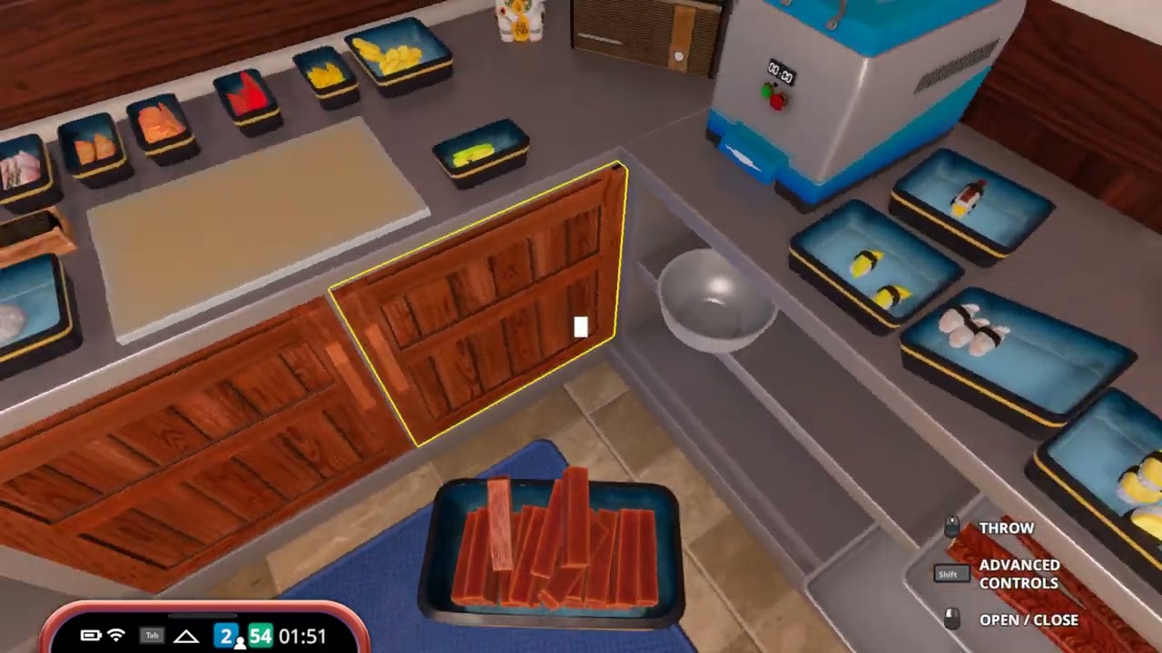 Cooking Simulator! Sushi DLC Day 4, Unlocking New Maki's and Nigiri's (How to cook like a pro :P)