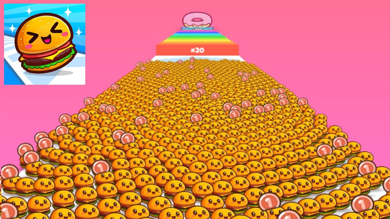 Food Run Gameplay Android iOS Level 51-100