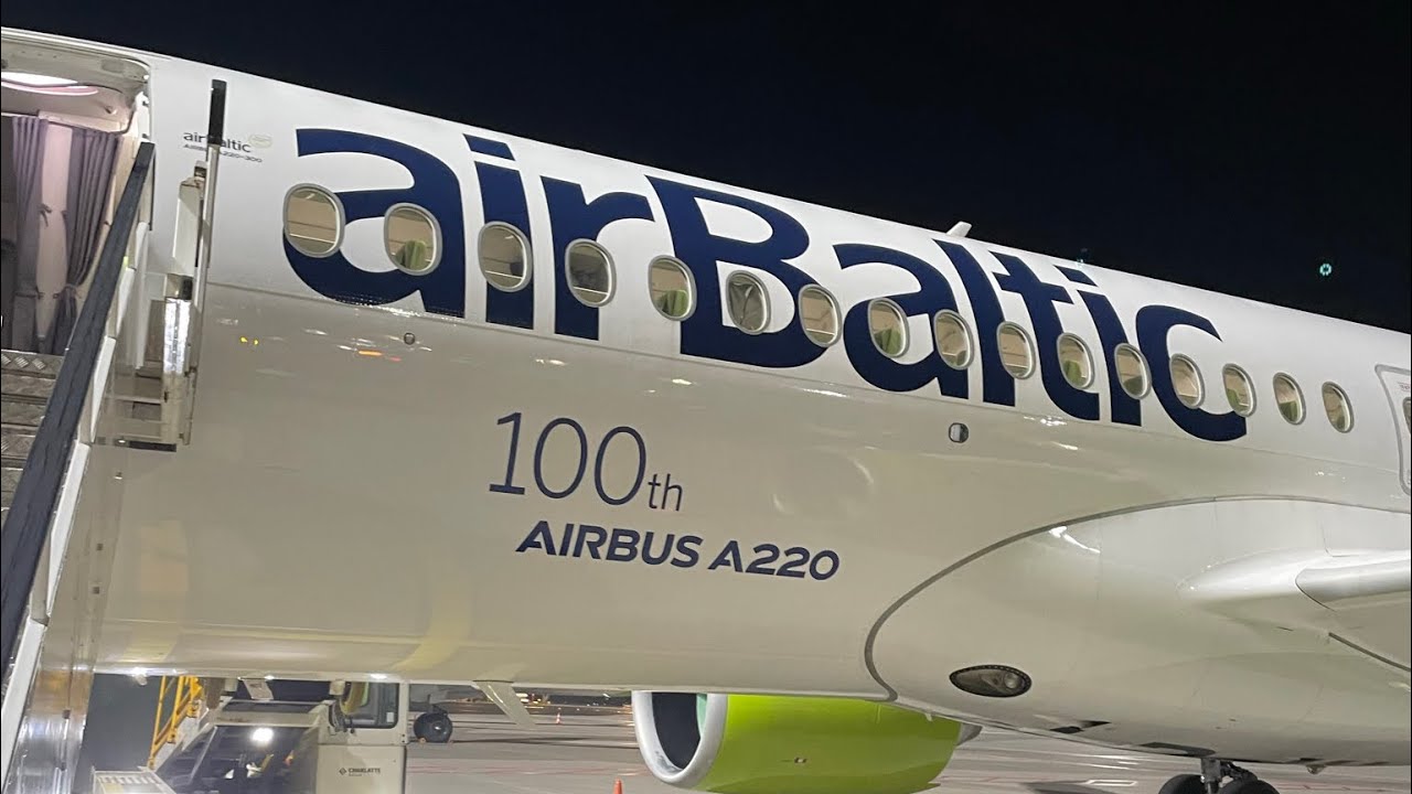 Tallinn (TLL) - Riga (RIX) -Tampere (TMP) | A220 | airBaltic