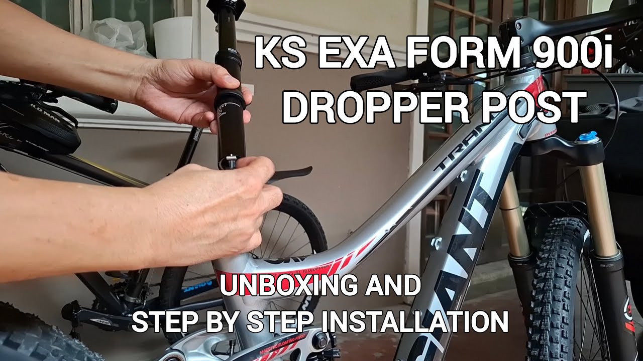 KS EXA Form 900i Dropper Post Unboxing and Step by Step Installation.
