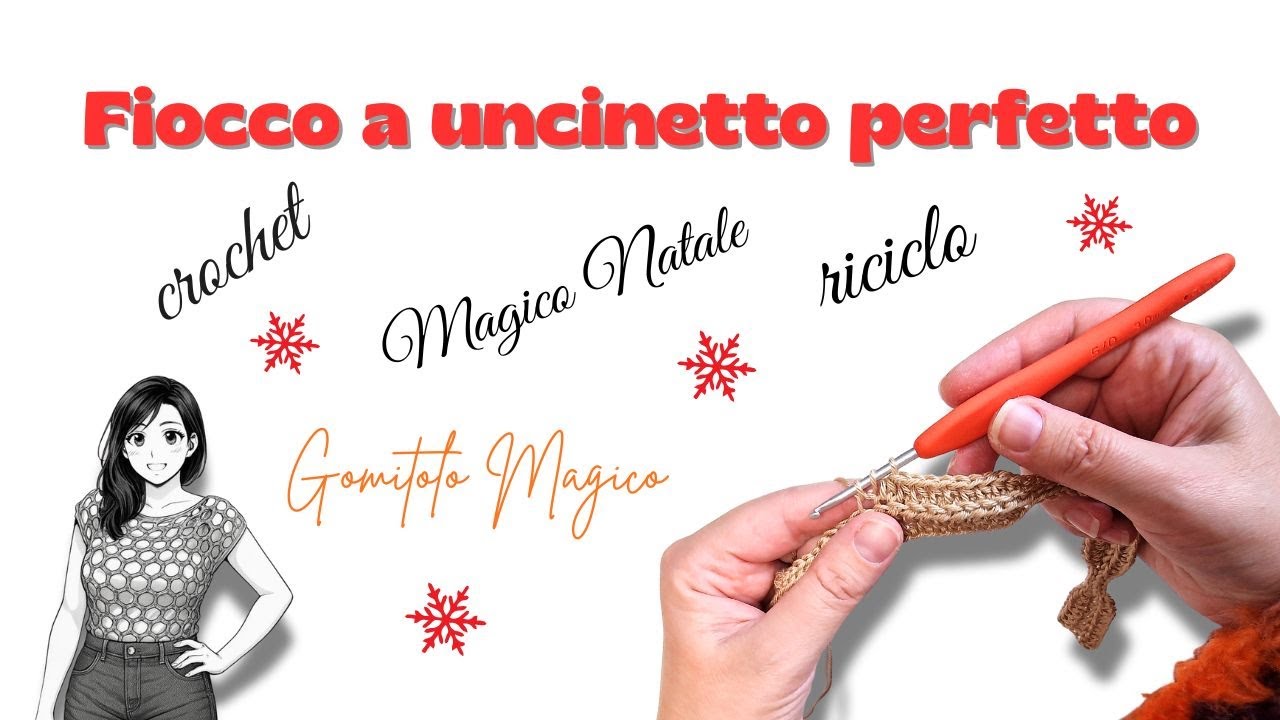 Questo è un vero miracolo, idea di Natale a uncinetto da replicare subito #crochet #uncinetto