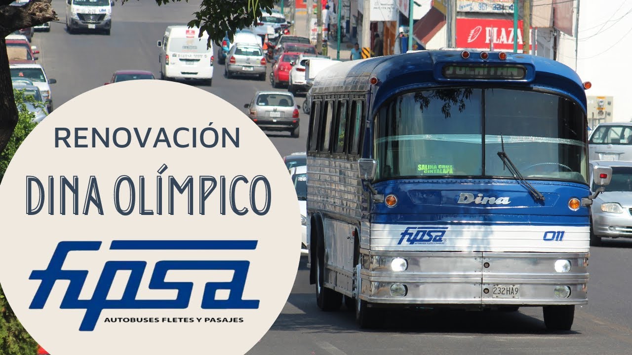 DINA Olímpico de Autobuses FYPSA, renovación de interiores.