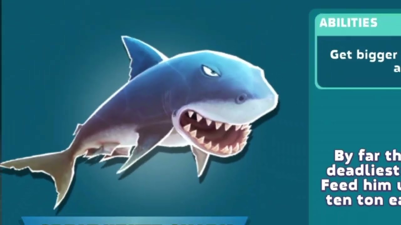 Hungry Shark: Great White Shark 🦈 Unlock / Epic game
