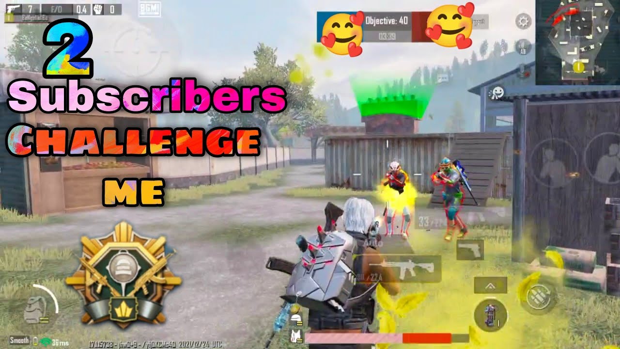 My 2 subscriber challenge me ! can I defeat 