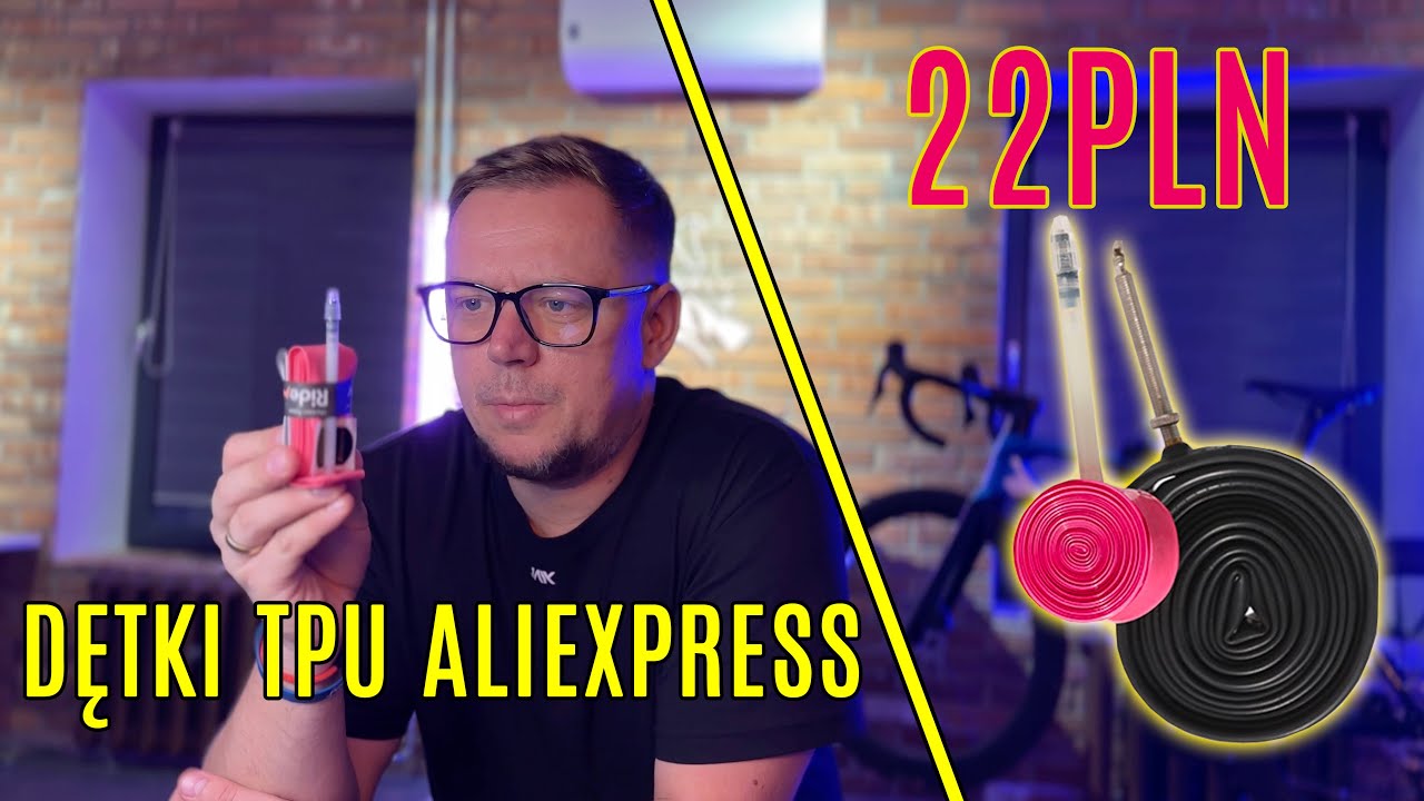 Ultralekkie Dętki TPU z Aliexpress Ridenow za 22pln