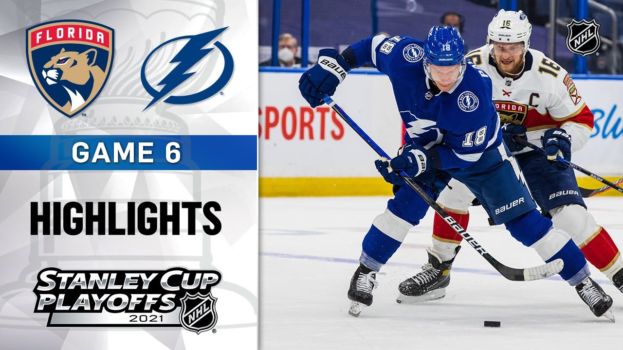 First Round, Gm6:  Panthers @ Lightning 5/26/21 | NHL Highlights