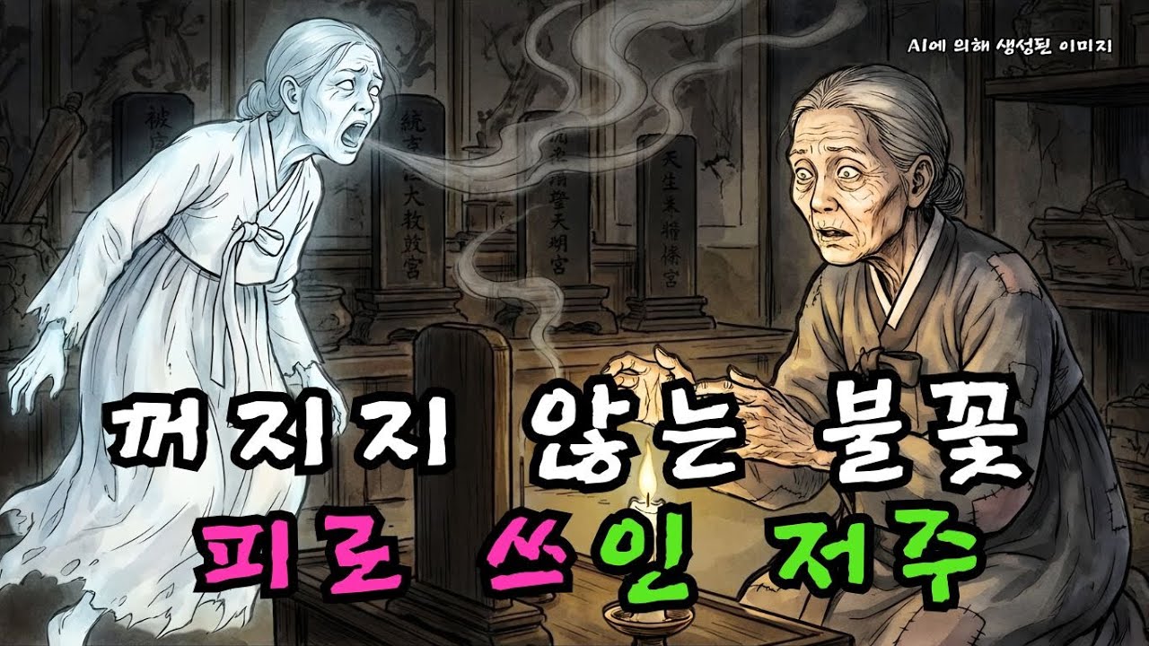 조상님 제단 앞에서 꺼지지 않는 인어 양초 | 야담 | 민담  |  조선시대