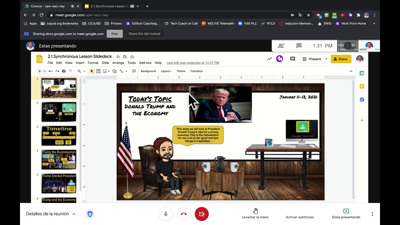 How to Use Screencastify to Record a Lesson with Translated Captions in Google Meet