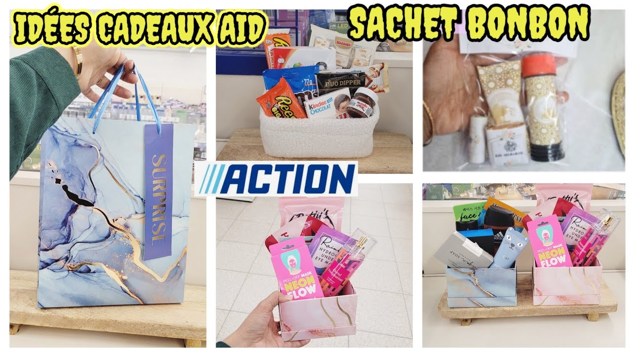 ACTION🌟🌙IDÉES CADEAUX AID 2023 DIY SACHETS BONBON HALAL 10.04.23 #action #cadeauxaid #aid #eid