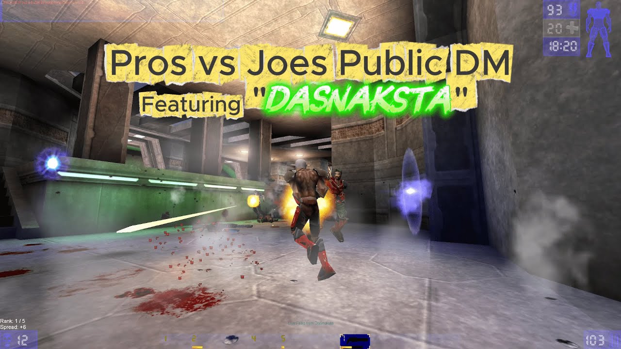 UT99 - Full Metal Jacket Public DM  (DaSnaksta - Viridian Tourney/ Codex)