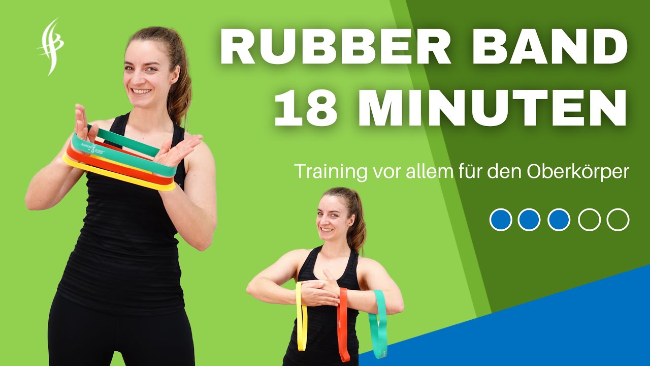 Rubber-Band (oder TheraBand) Rücken & Beine | 18 Minuten | ES FUNKtioniert
