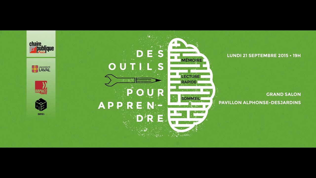 Conférence Chaire publique - Des outils pour apprendre