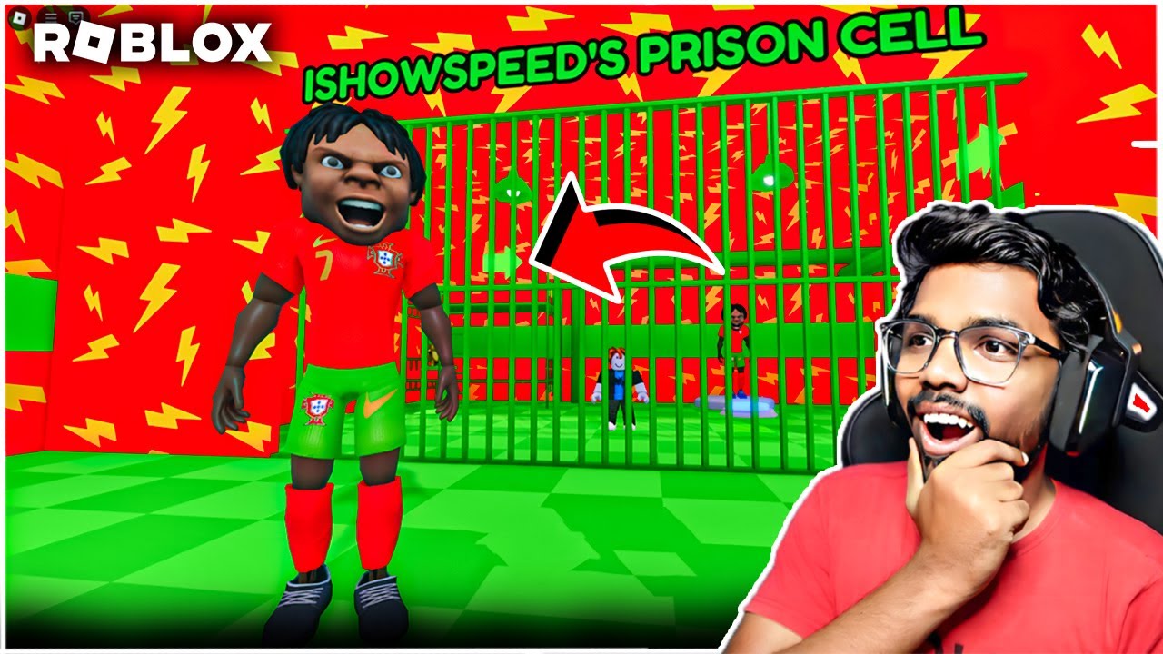 WE ESCAPED ISHOWSPEED PRISON RUN (OBBY) | Roblox | Maddy Telugu Gamer