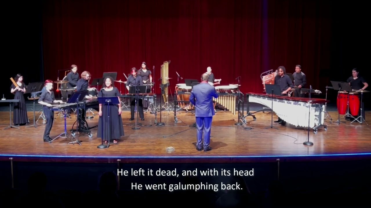 Beware the Jabberwock - Polk State College Percussion Ensemble