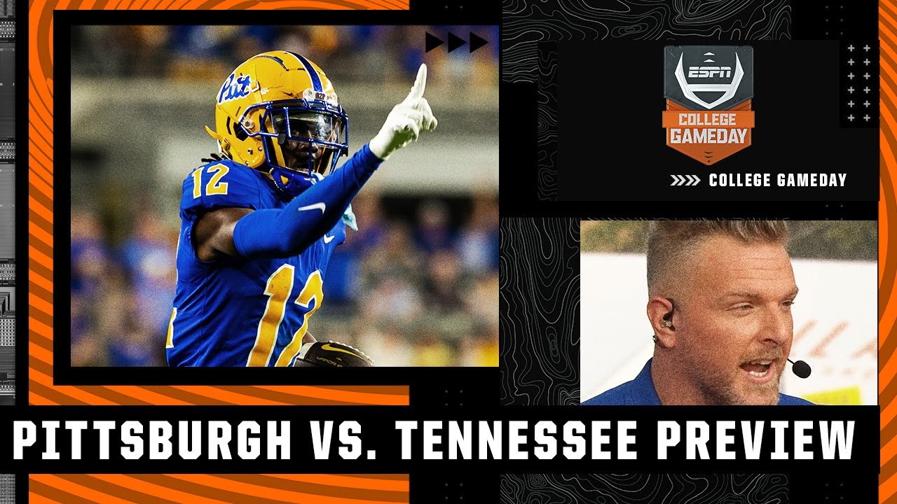 Pat McAfee expects Pittsburgh to put up a FIGHT vs. Tennessee | College GameDay