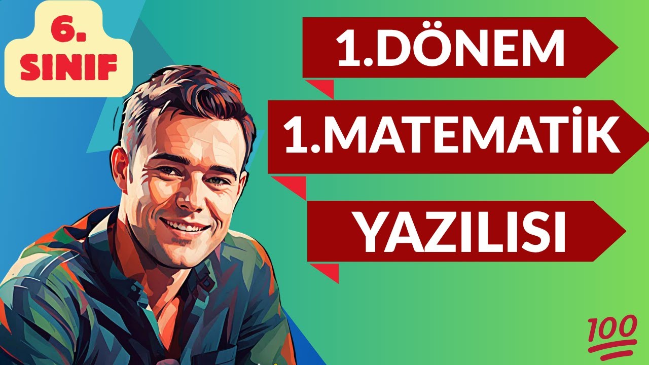 6.Sınıf Matematik 1.Dönem 1.Yazılı Soruları #6sınıfmatematik #yenimüfredat #yazılısoruları