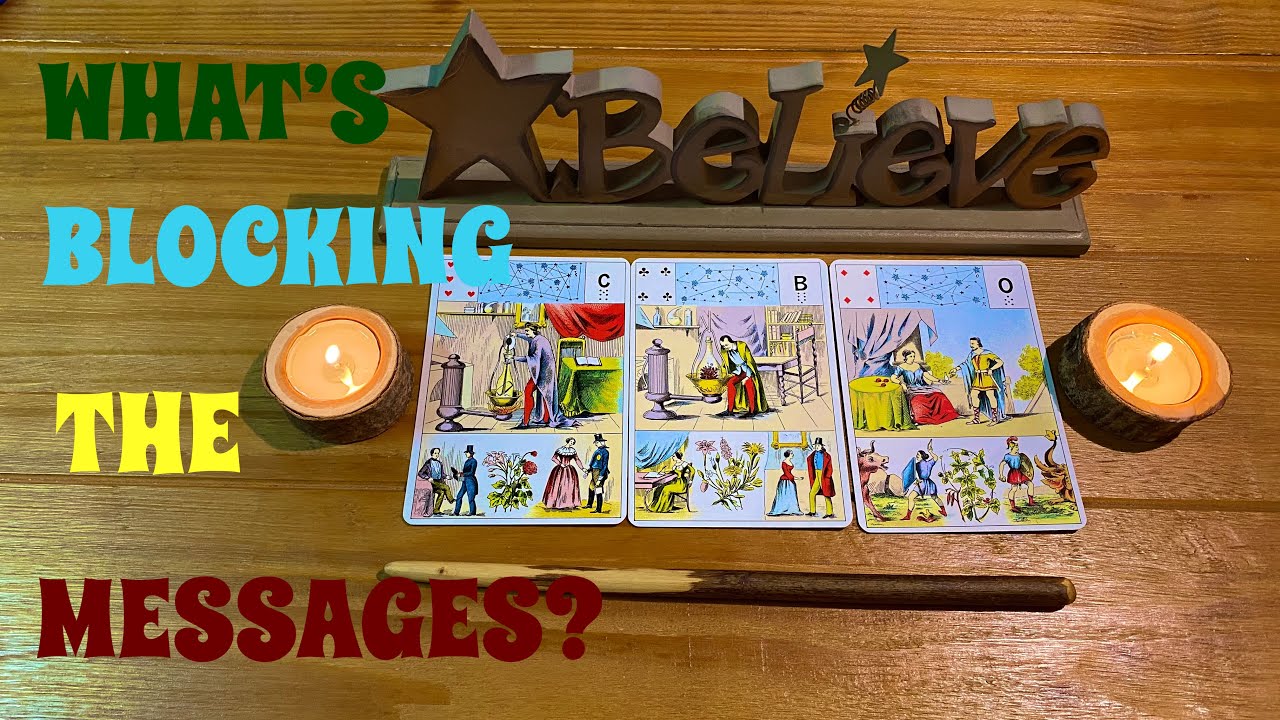 THE GRAND JEU LENORMAND ANSWERS WHAT'S BLOCKING US FROM RECEIVING ACCURATE MESSAGES FROM THE CARDS?