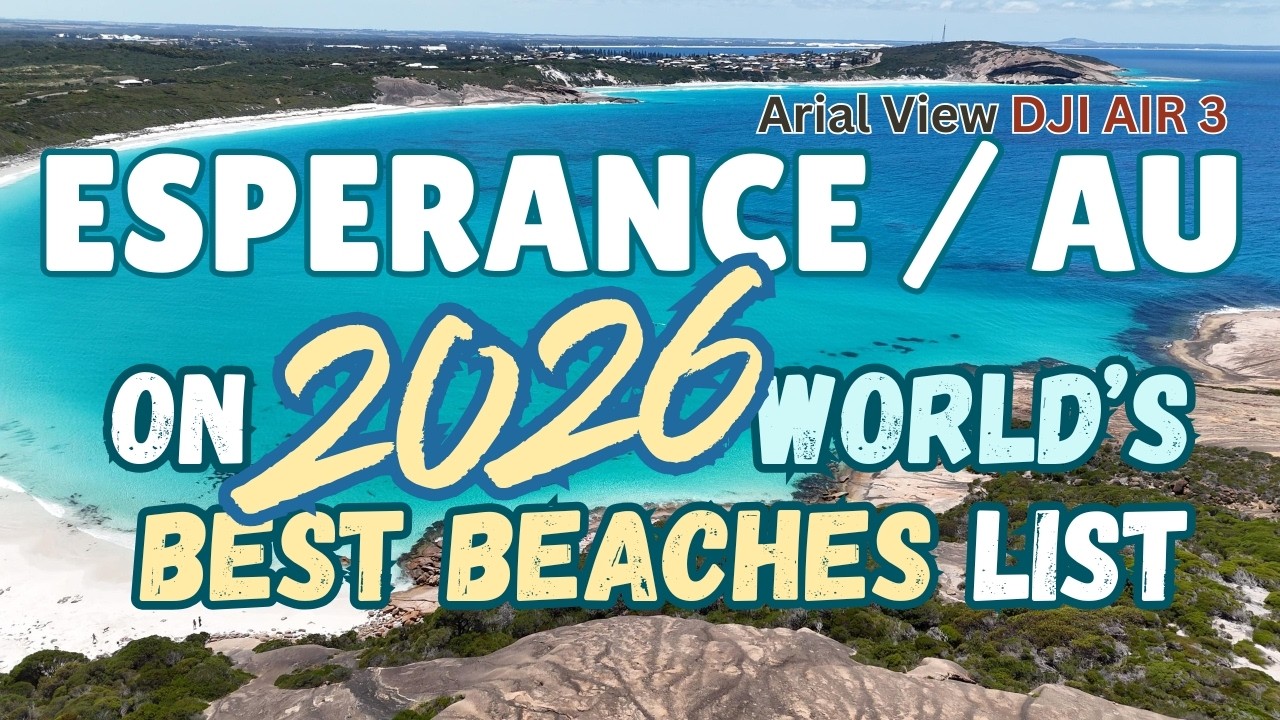 Esperance from Above 🇦🇺 on World's BEST BEACHES List 2026 / DJI AIR 3 - Ep 171