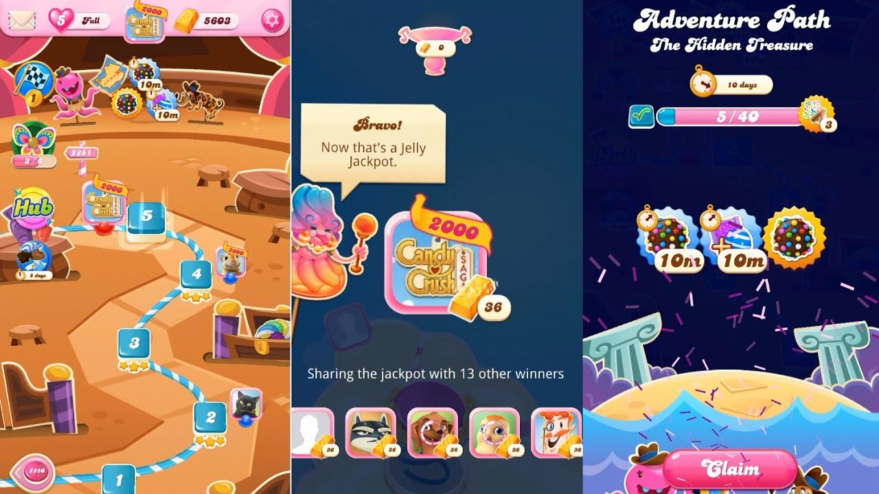 New Version Unlimited Free Booster | Candy Crush Saga | Candy Crush