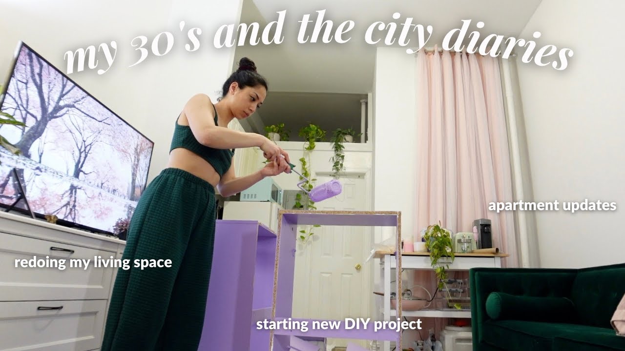 30'S AND THE [NY] CITY: reorganize my living space, start new diy project, nyc apartment updates