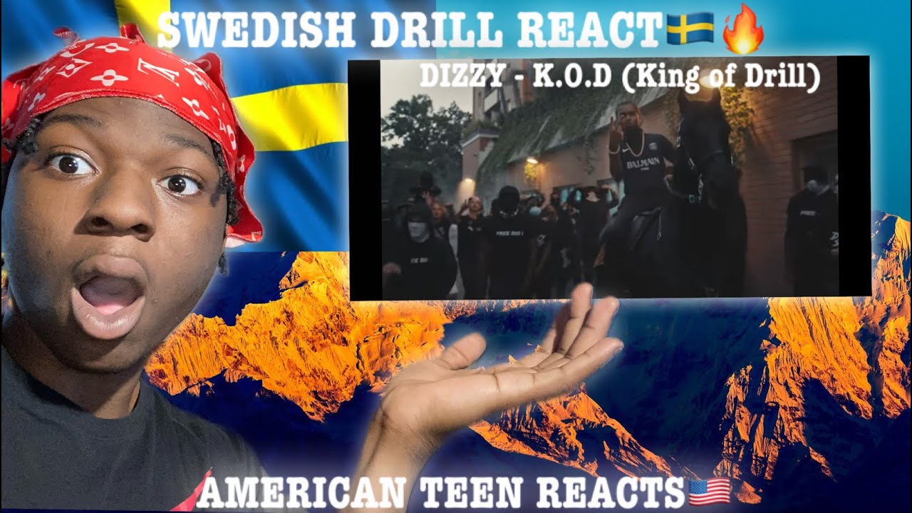 🇺🇸American Reacts to Swedish Drill! DIZZY - K.O.D (OFFICIAL MUSIC VIDEO)🇸🇪 #SWEDISHDRILL