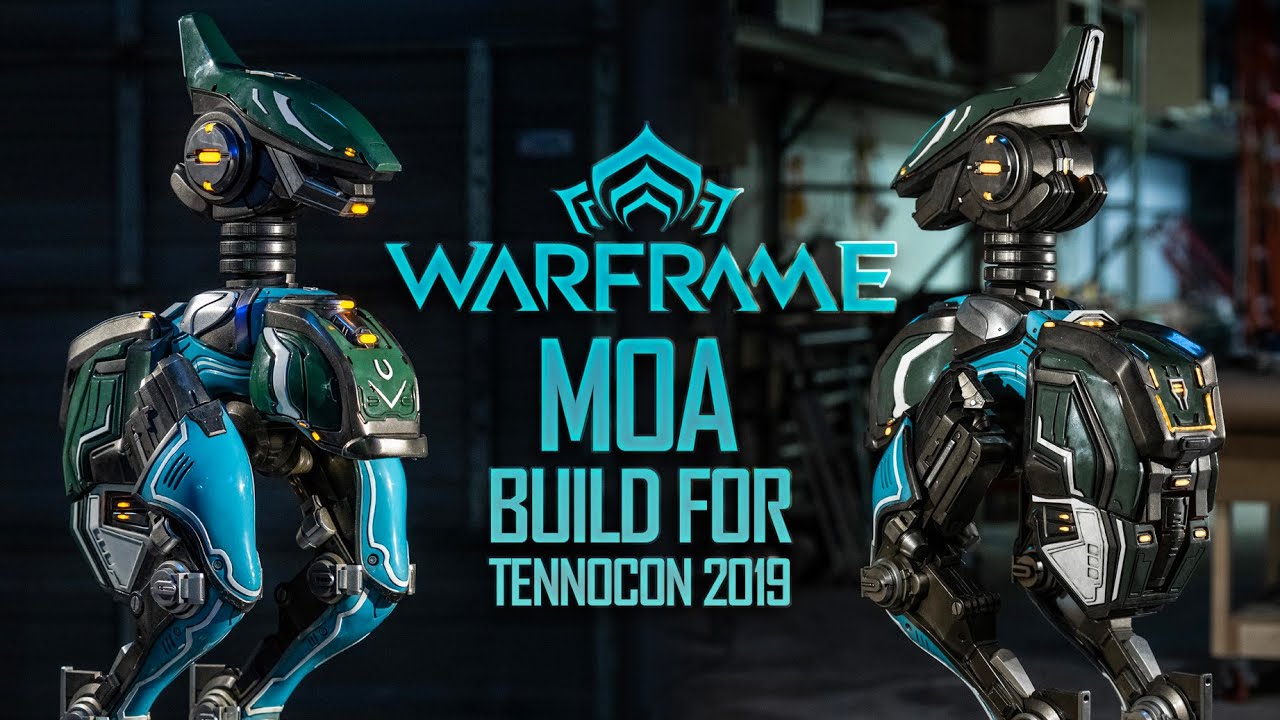 Building a full-sized WARFRAME Moa!