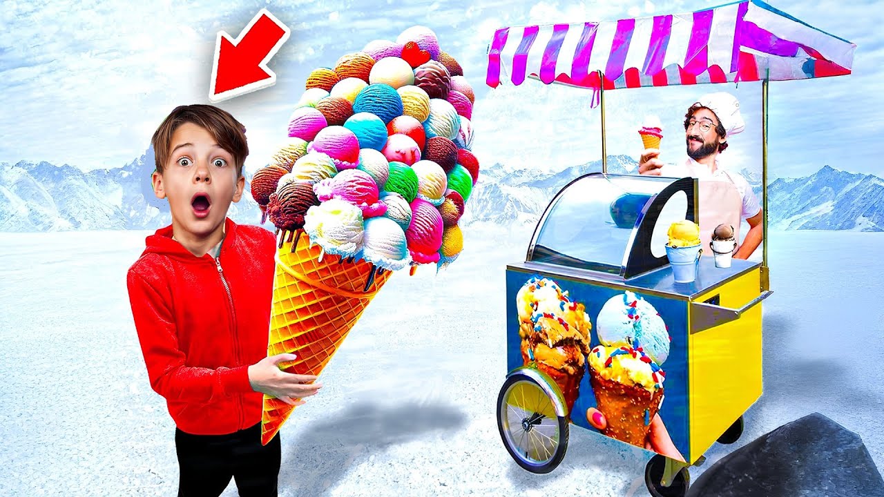 KLEINER JUNGE 🐻‍❄️mit Eis Prank.🍧🍦extrem
