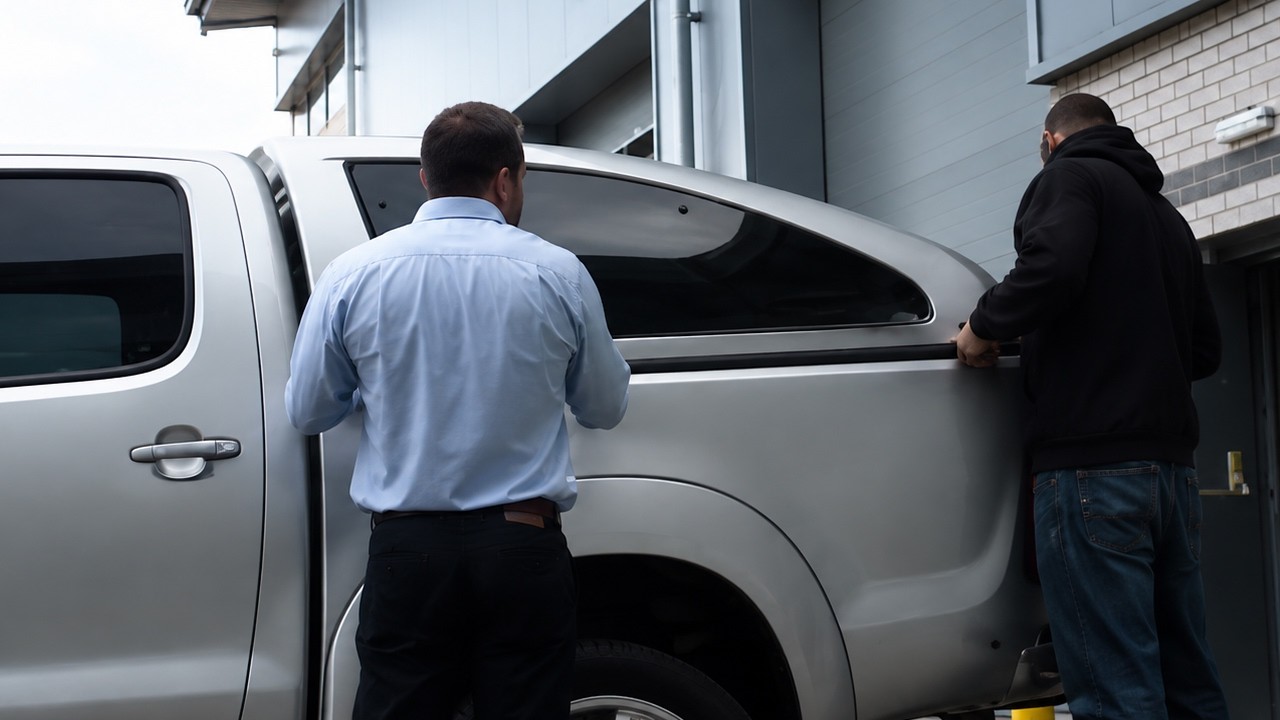 Hardtop Canopy Carryboy SuperSport Hardtop Fitted to Toyota Hilux