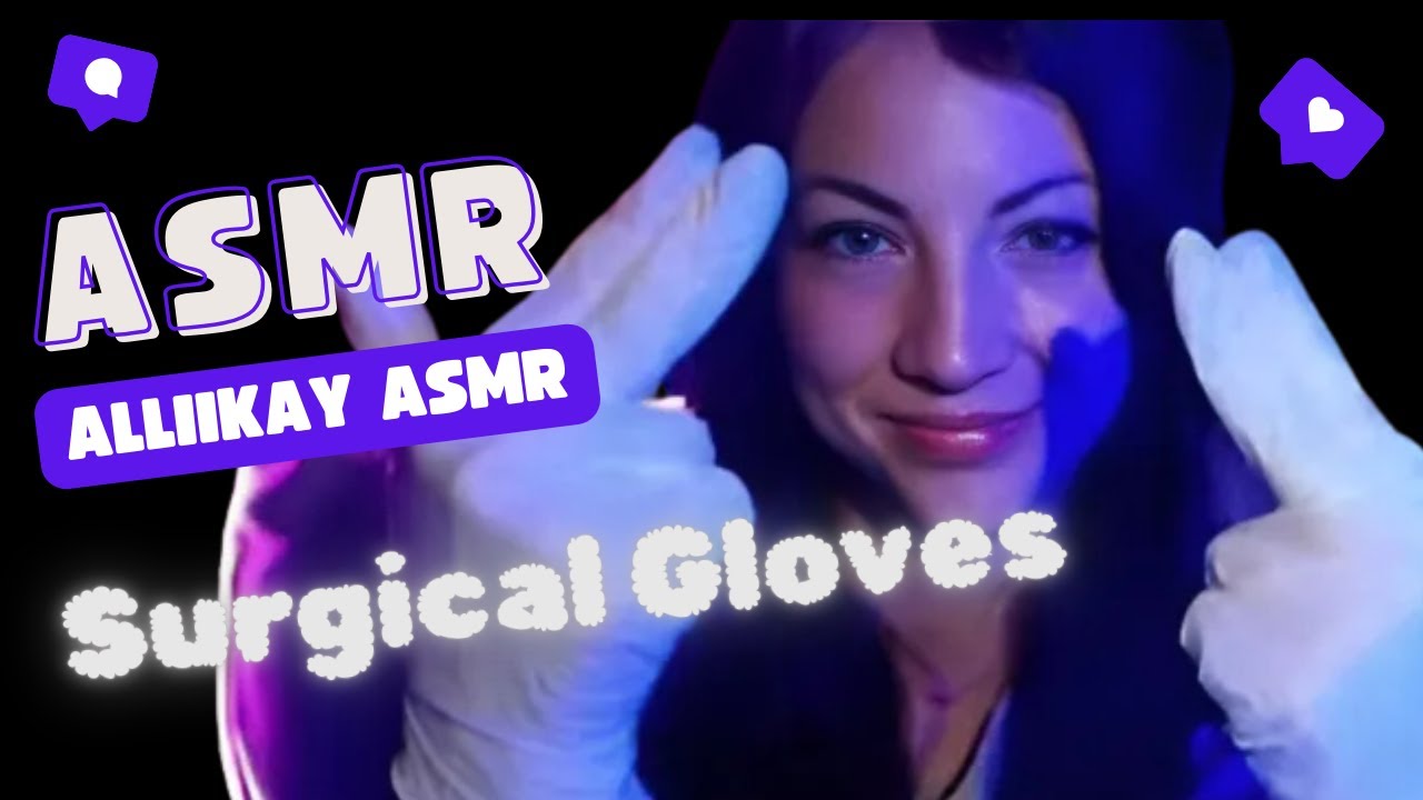 ASMR LATEX gloves with clapping