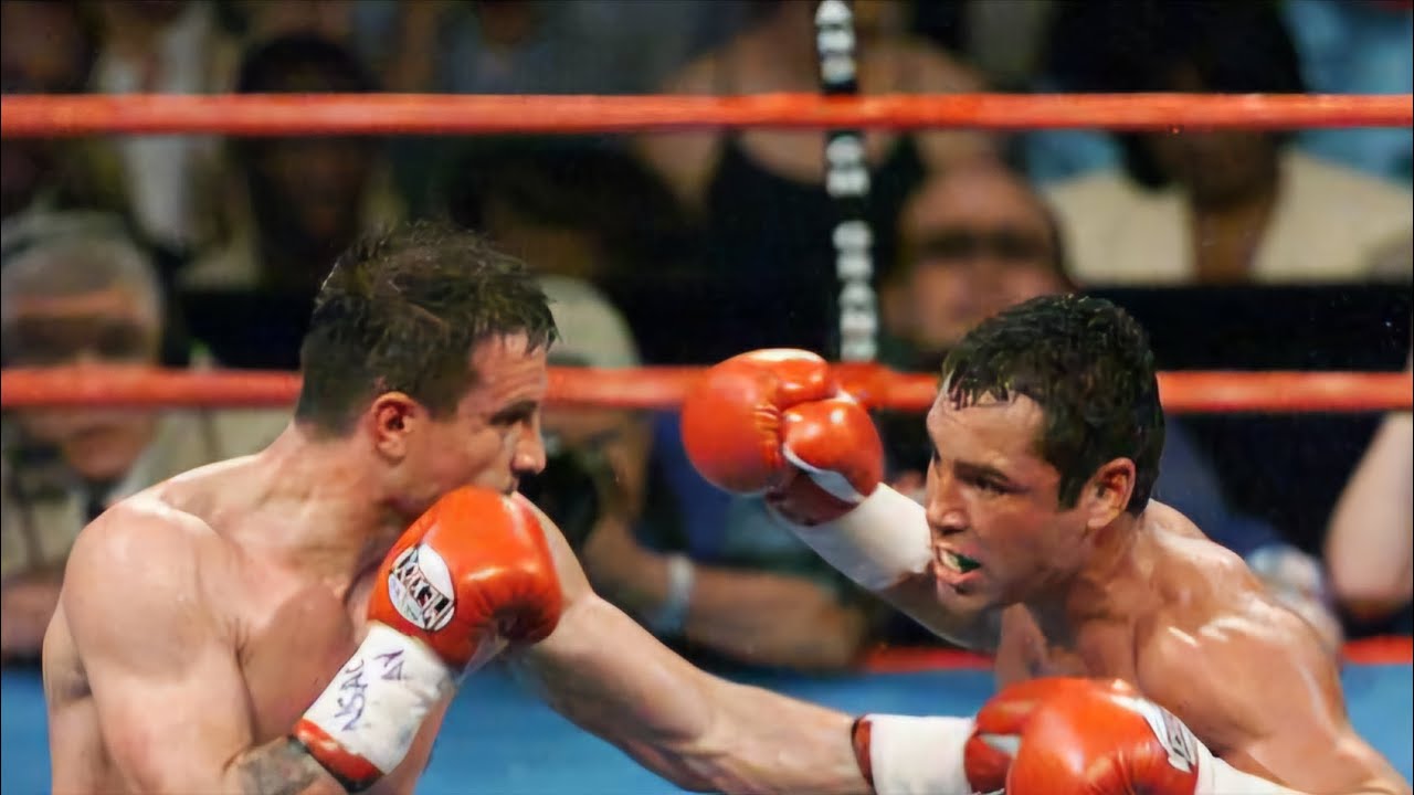 Oscar De La Hoya vs Javier Castillejo Full Highlights - Boxing